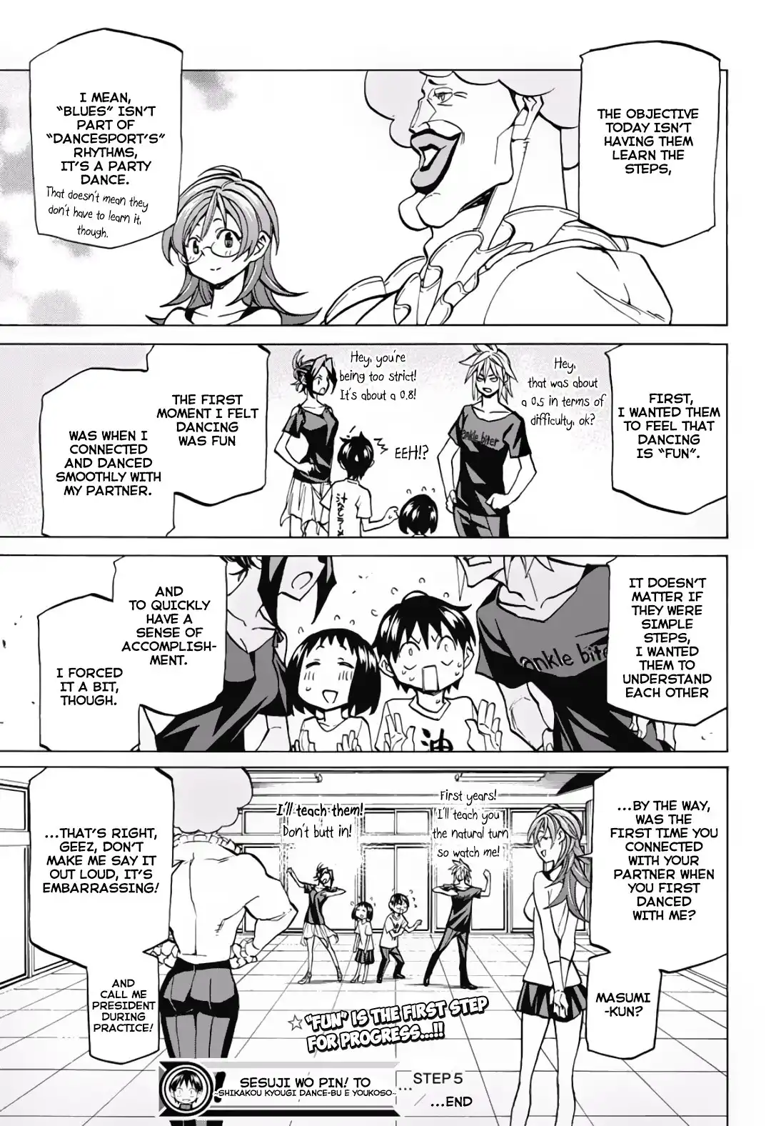 Seshiji o Pin! to - Shikakou Kyougi Dance-bu e Youkoso Chapter 5 21
